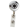 Round Metal Badge Reel (Polydome)